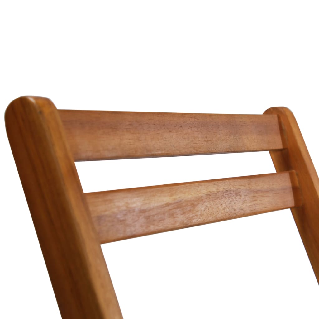 Chaise de jardin sans coussin Maison Exclusive en bois Marron - 7