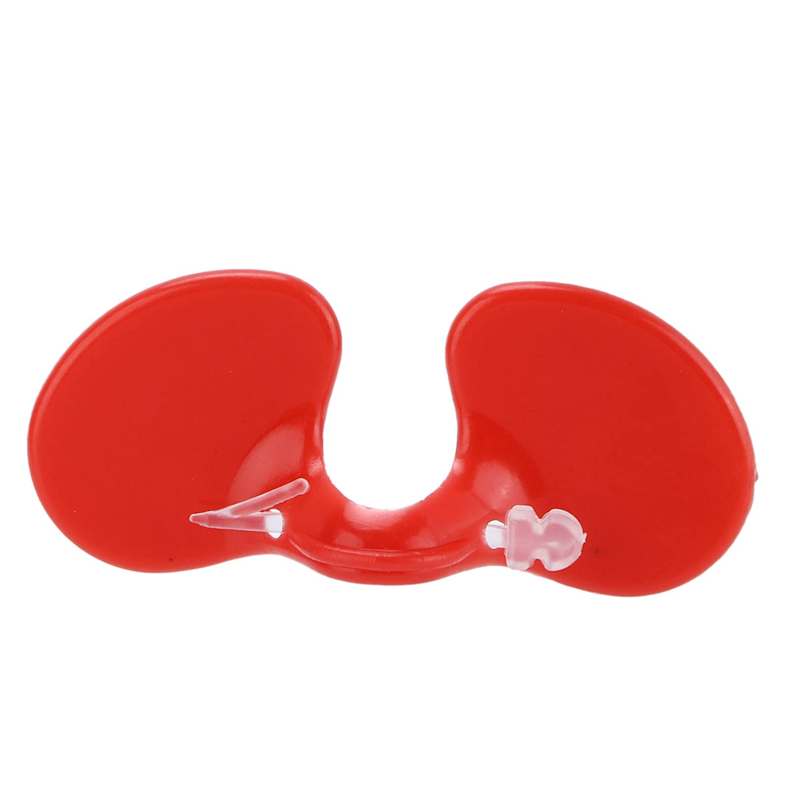 1000Set 6cm Paraocchi per Pollo con Fori in Plastica Anti Beccate per Pollo Occhi Occhiali Accessorio - 5