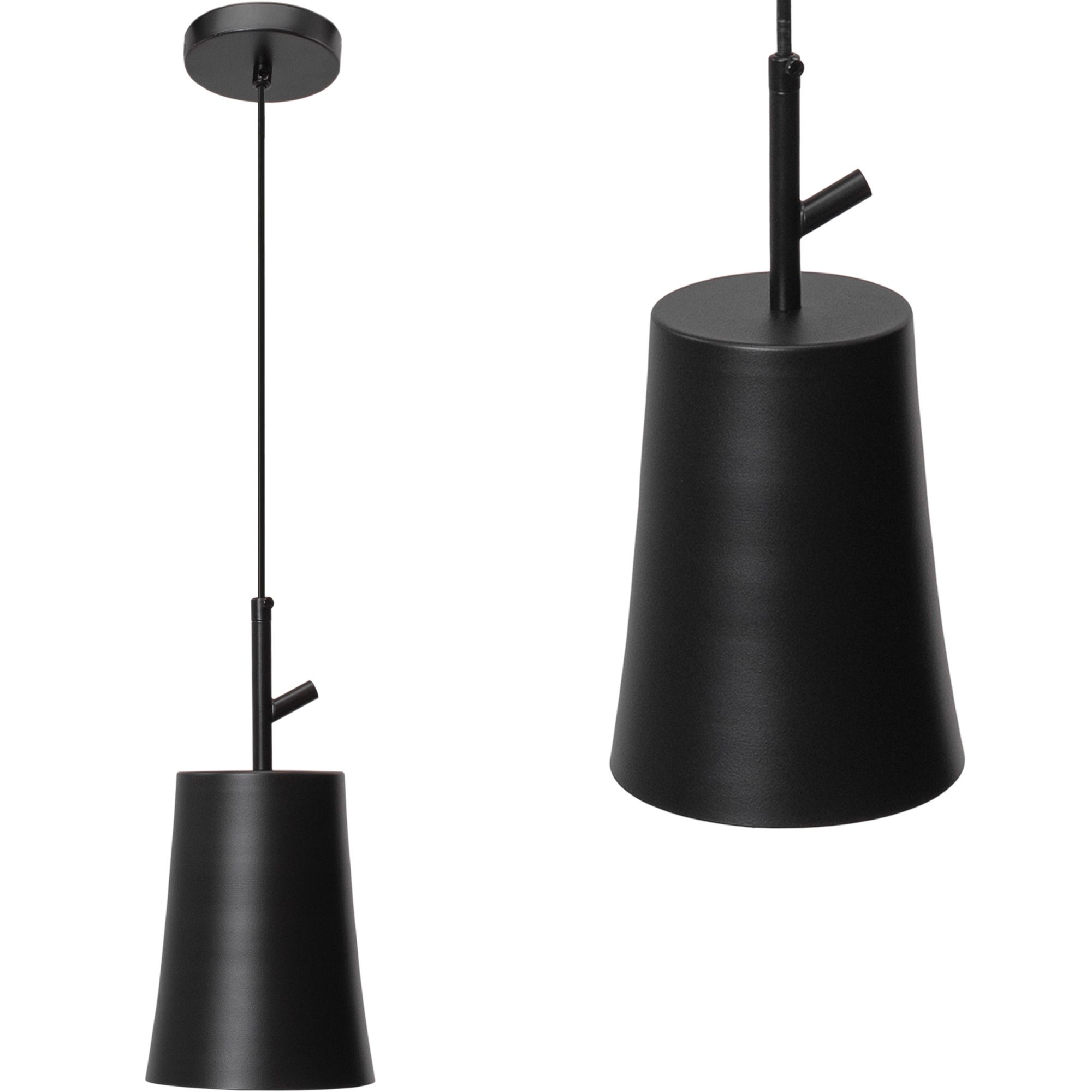 Lampa Sufitowa Wisząca Toolight App1034-1Cp Czarny