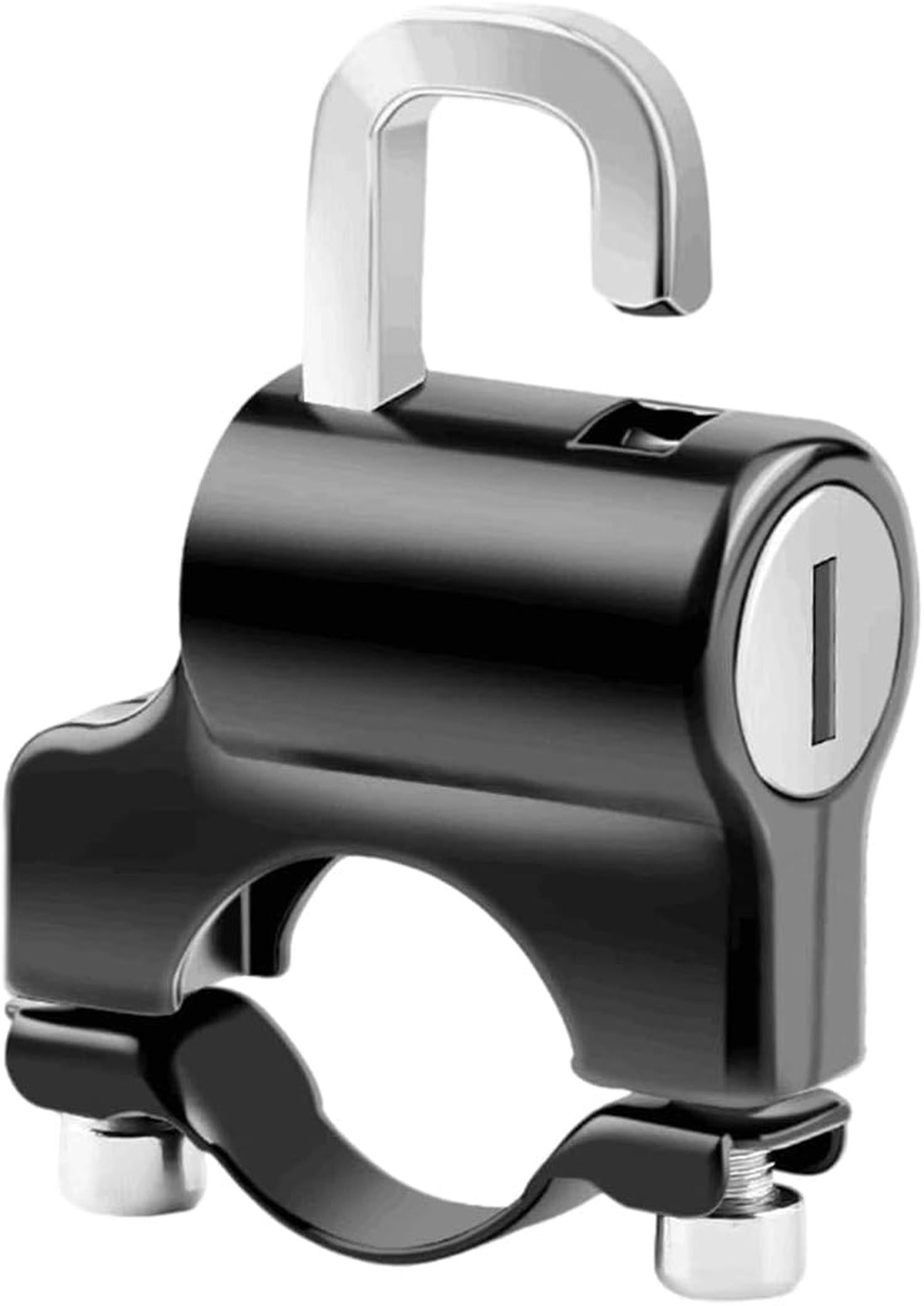 OWLMATE 2 Antivols Casque Moto Universels Avec 4 Clés - Fixation Guidon 22-28mm