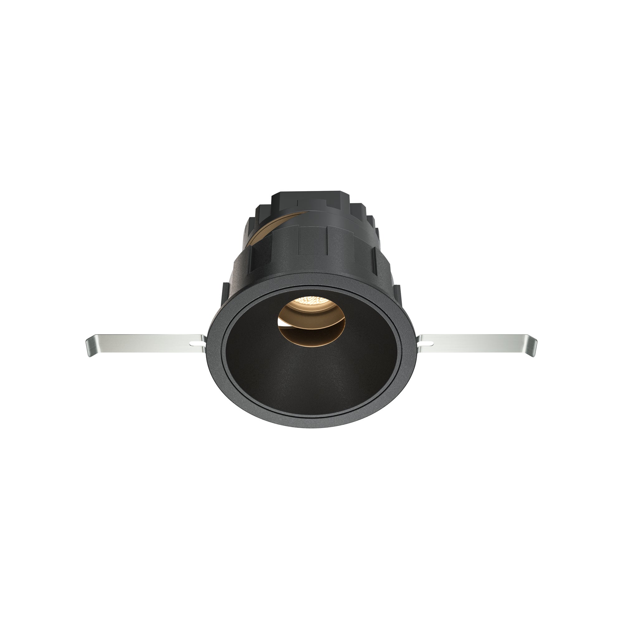 Oprawa stropowa sufitowa wpuszczana Wise czarna LED 10W 3000K 570lm wym: 7 x 8,3 x 8,3 cm okrągła Maytoni