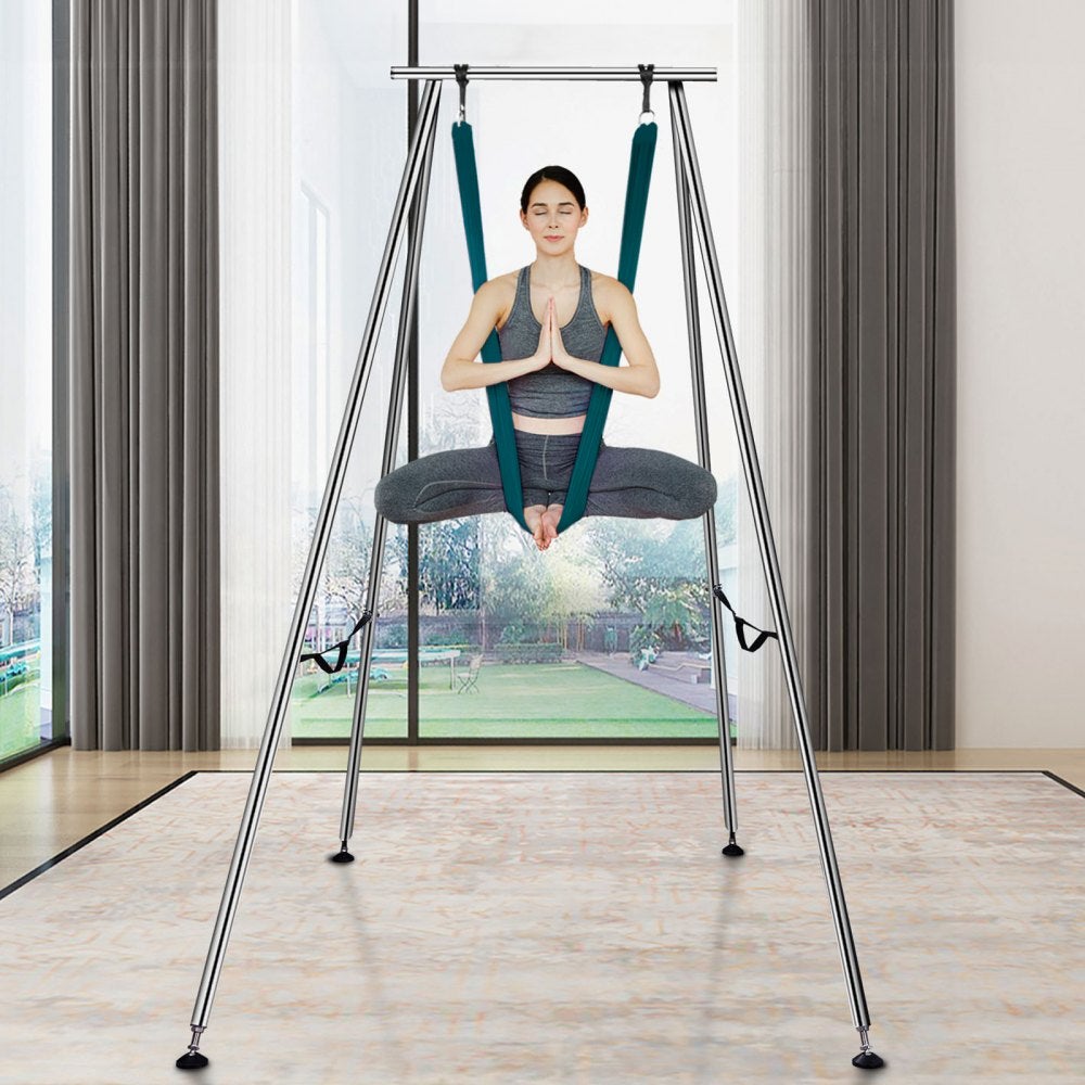 Set di Yoga Aereo con Struttura in Acciaio e Amaca 6x2,6m per Esercizi fino a 250kg TEKMAQUINAS - 5