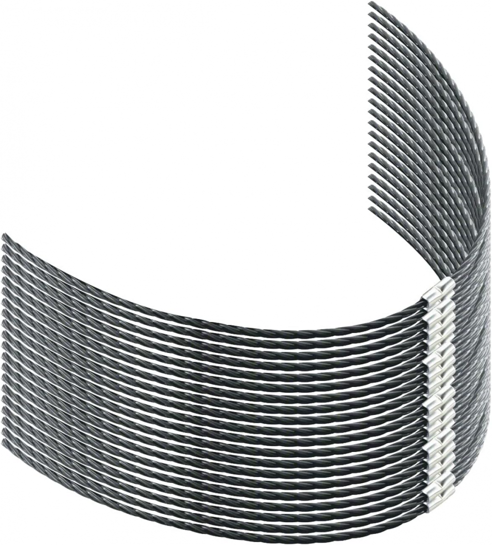 Bosch F016800431 Zestaw 20 zapasowych żyłek do podkaszarki AFS 23–37 (37 cm x 3,5 mm)