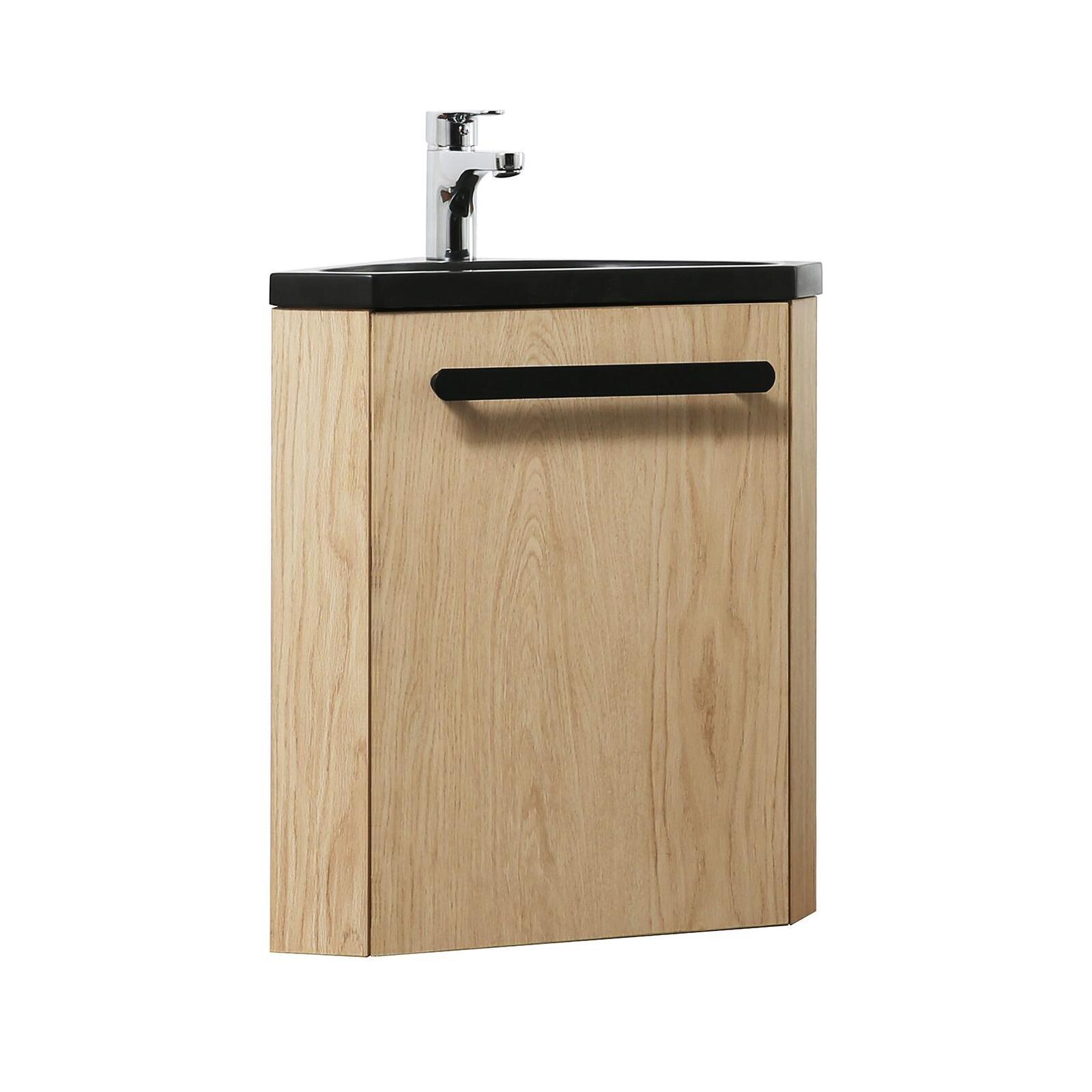 Meuble lave-mains SKINO + robinet chromé - 2