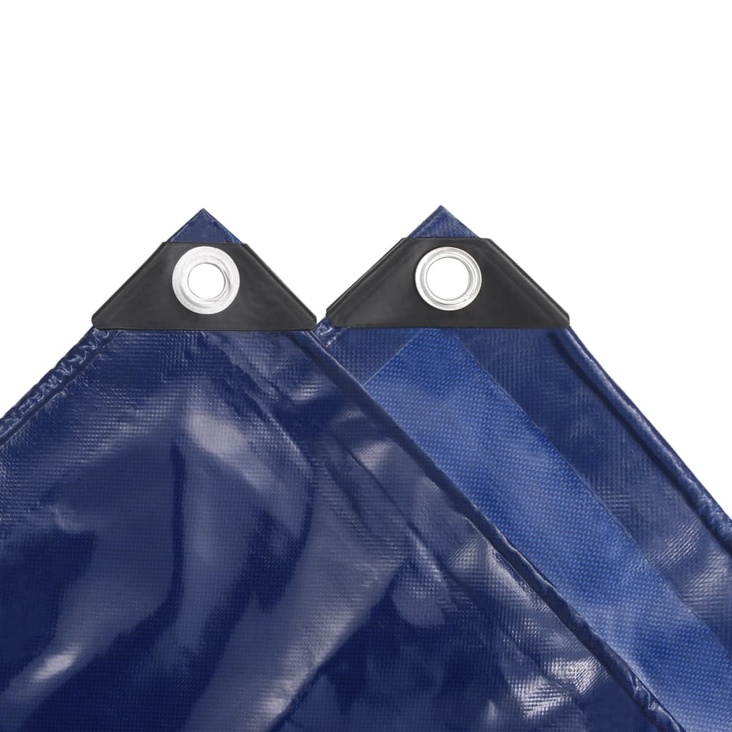 Lona protetora 650 g/m2 3,5x5 m azul - COMFORTXL - 4