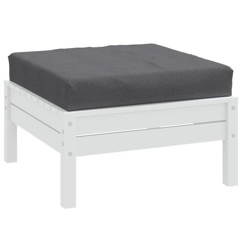 Poduszka na paletę, antracytowy melanż, 60x60x9,5 cm, tkanina vidaXL