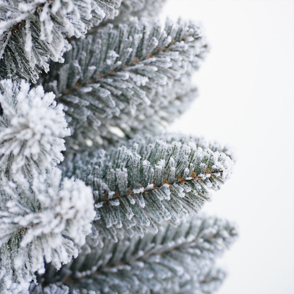 ALBERO DI NATALE 210CM SUPER FOLTO EFFETTO PINO VERDE 1200 RAMI CON Base A Croce 8021000010952