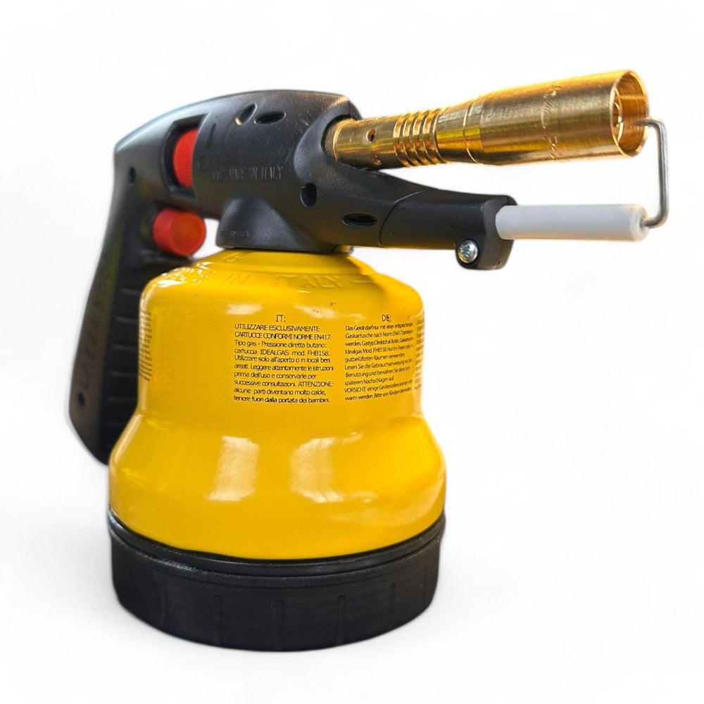 Chalumeau à Gaz Idealgas Avec Accessoires – Kit Portable Pour Soudure Et Fonte