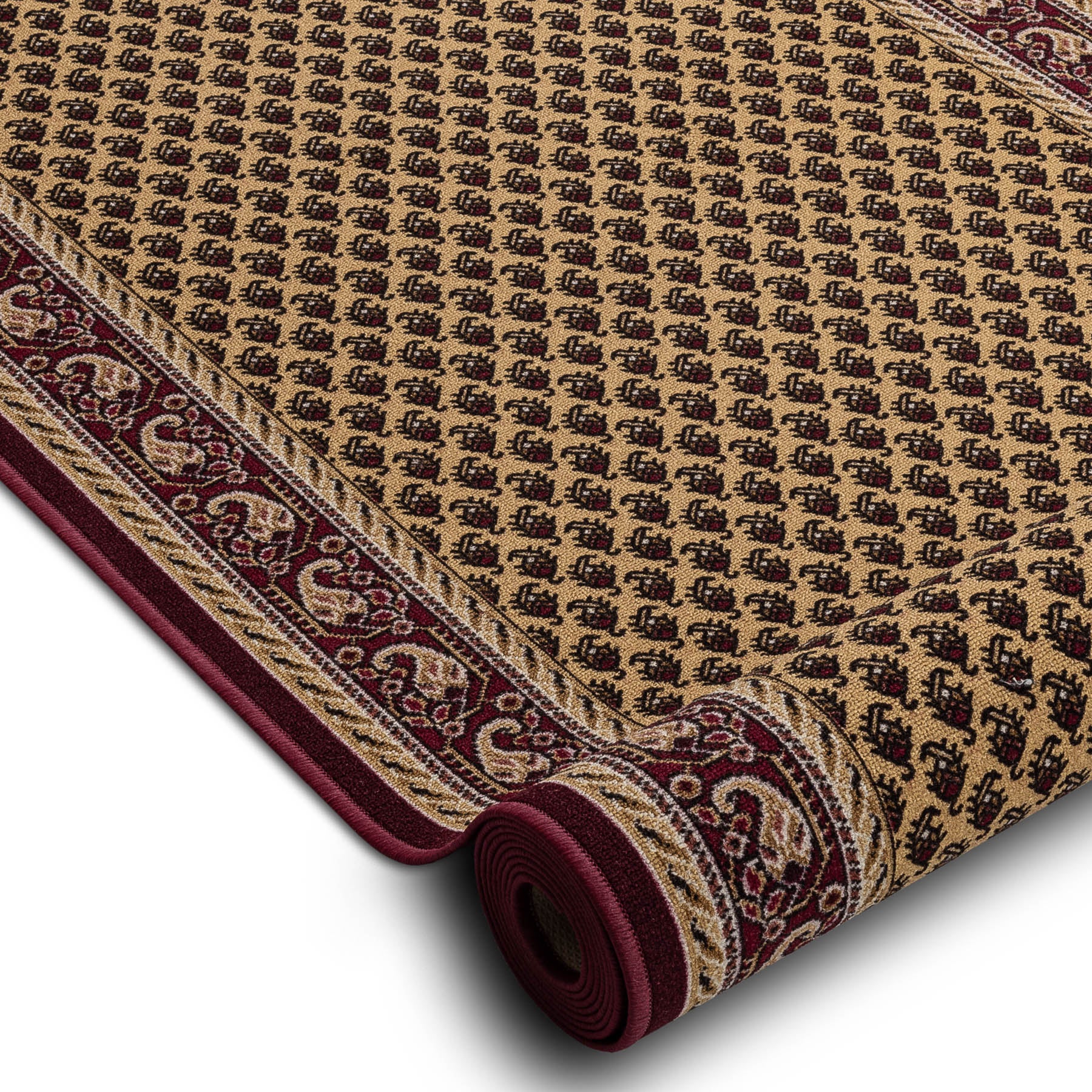 CHODNIK PODGUMOWANY INCA beż 67cm 67x890 cm