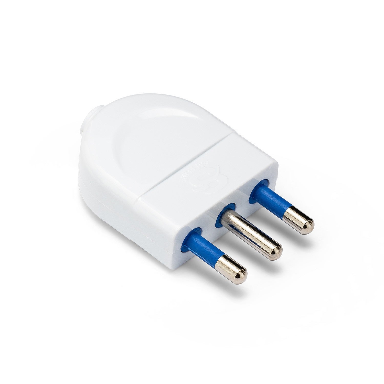 Fiche italienne à monter: 16A, 2P+T, 230 V, blanc mat - 3
