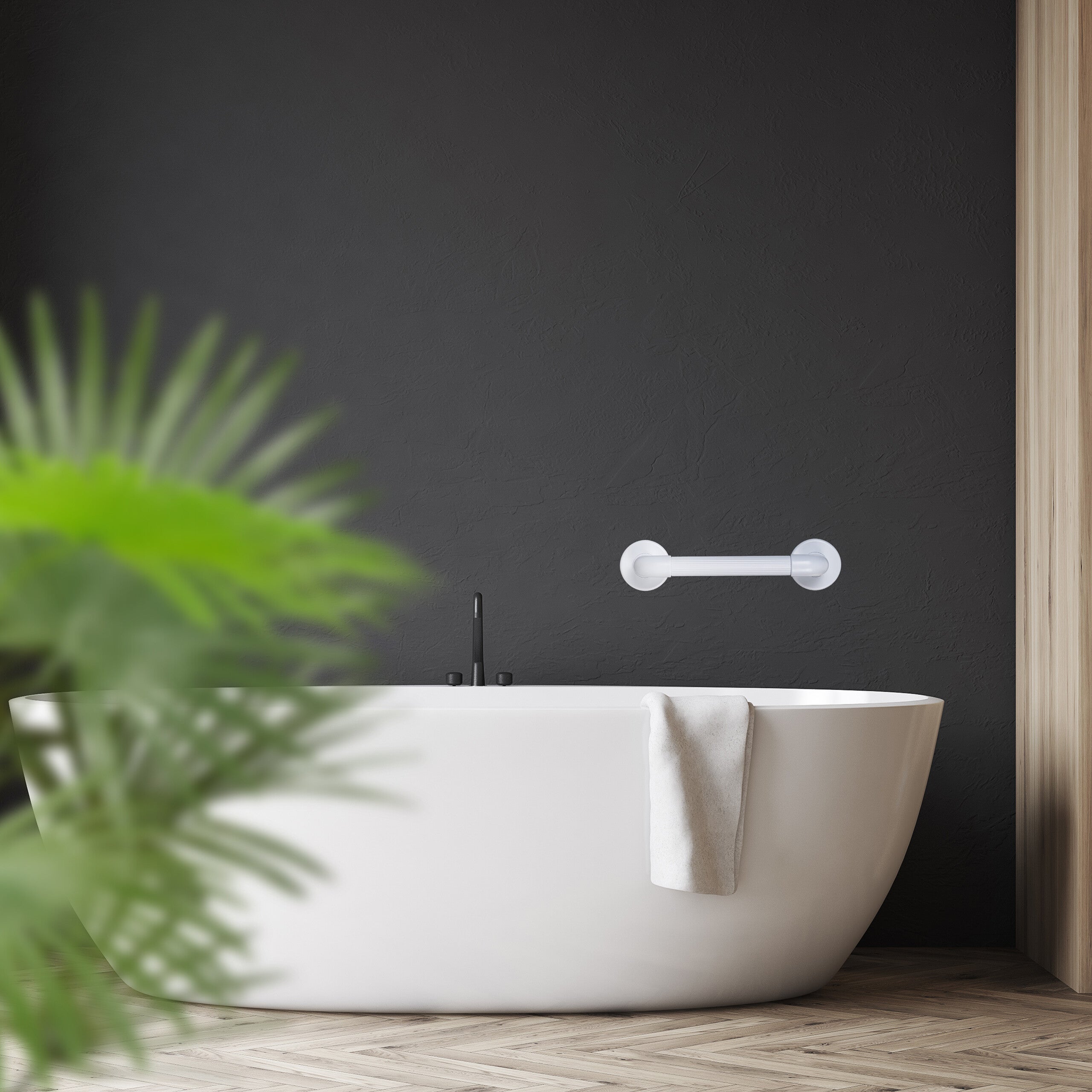 Maniglie Porta Doccia In Alluminio - Set 2 Pezzi Con Viti M8 - Foto 2