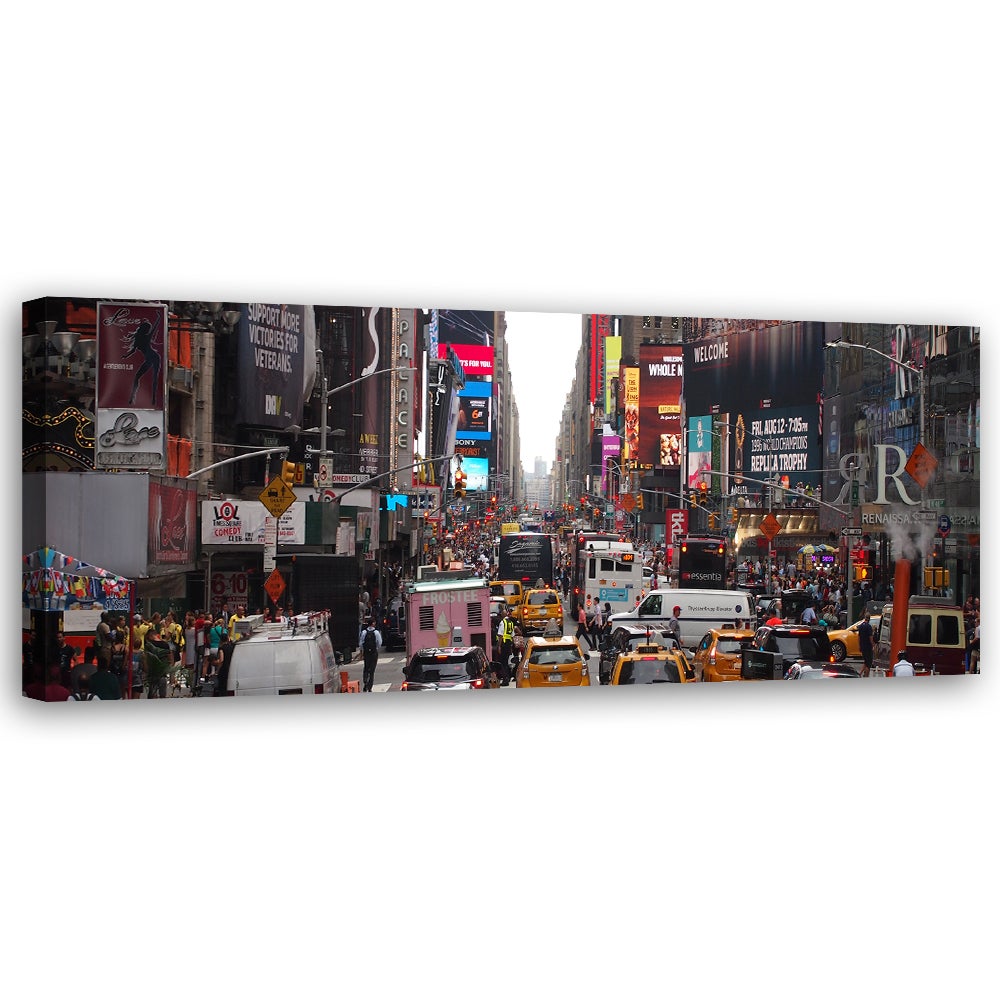 Obraz na płótnie, Times Square Nowy Jork 90x30