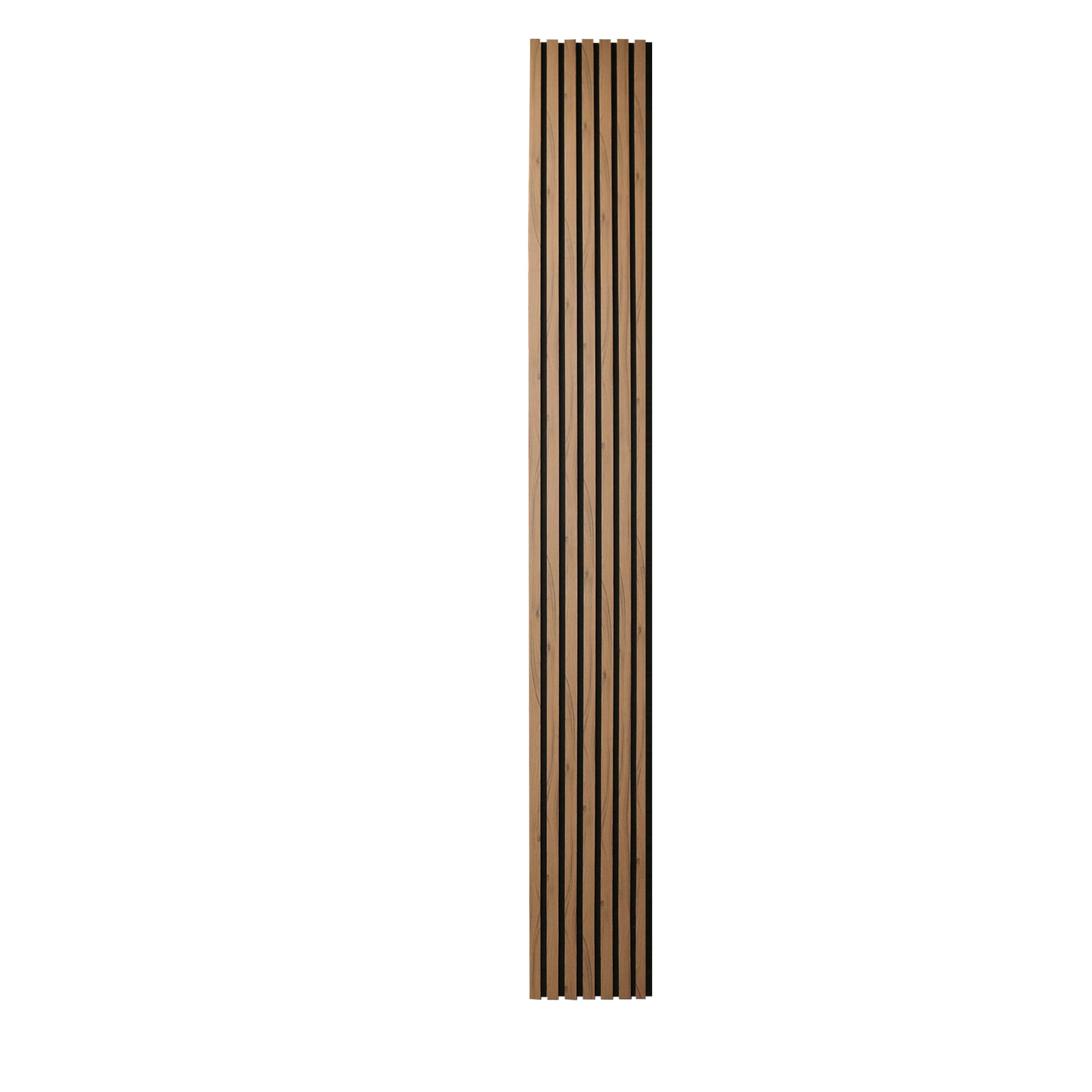Pannello decorativo per pareti MDF noce RAVIK - 30 x 260 cm - 0,78 m² - ARTENS - 2