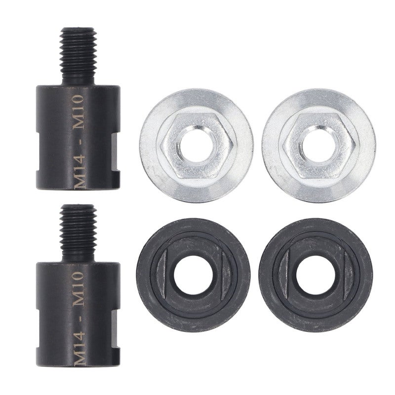 Leroy Merlin Adaptadores hembra a macho para amoladora angular de acero cvr, convertidor para disco de corte y broca m14 a m10.