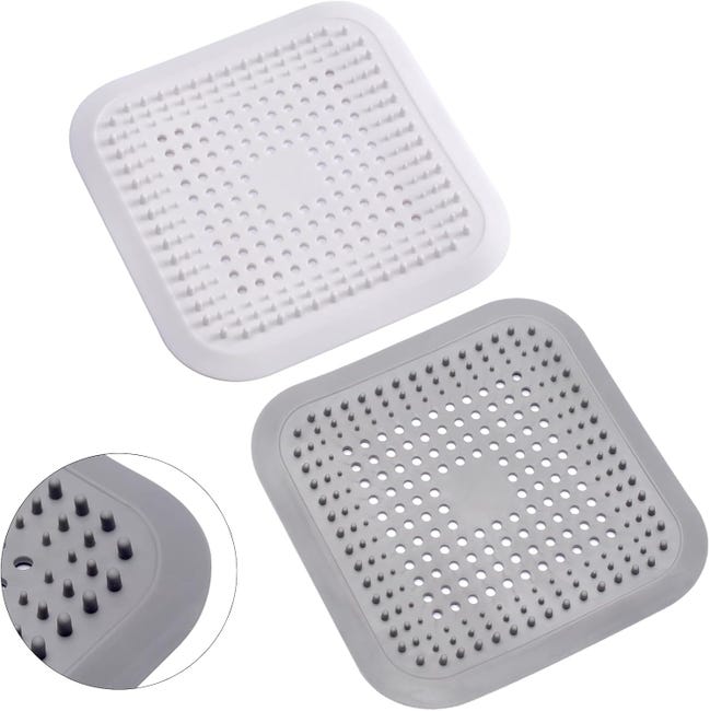 Protezione Per Scarichi In Silicone, Filtro Per Lavello Da Cucina Con Ventosa Filtro Per Scarico Vasca Da Bagno Filtro Per Lavello Da Cucina E Da Ba~p119641339