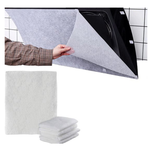 WEIDEBACH® Lot de 2 filtres plats pour hotte aspirante (filtres à graisse), 57 x 47 cm, 1 mm d