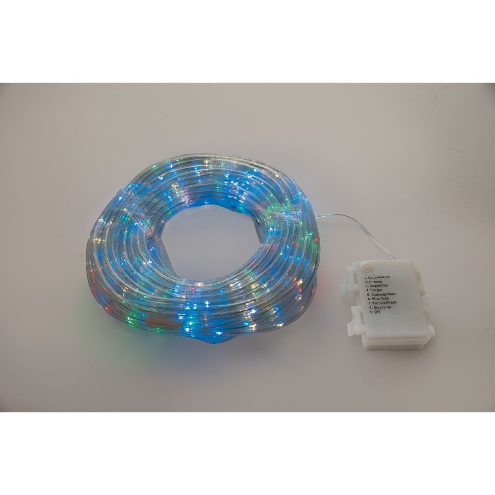 Transformateur Pour Guirlandes Lumineuses - 5 Lumières Stables + 5 Clignotantes, 220V, Pour Décorations De Noël