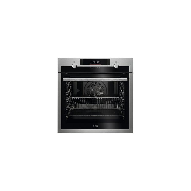 AEG BPE535260M 71 L 3000 W A+ Nero, Acciaio satinato