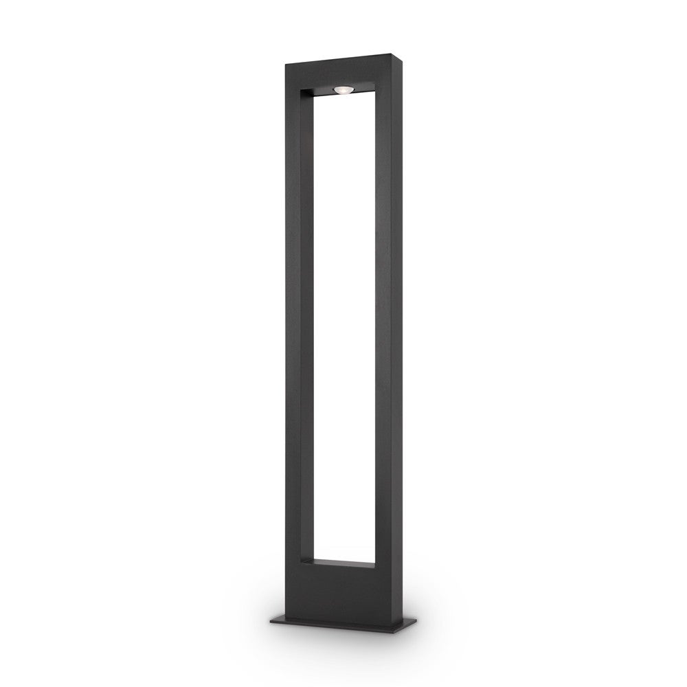 Lampa ogrodowa stojąca Bonn grafitowa LED 10W 3000K 550lm IP65 wym: 100 x 20 x 6 cm metal Maytoni