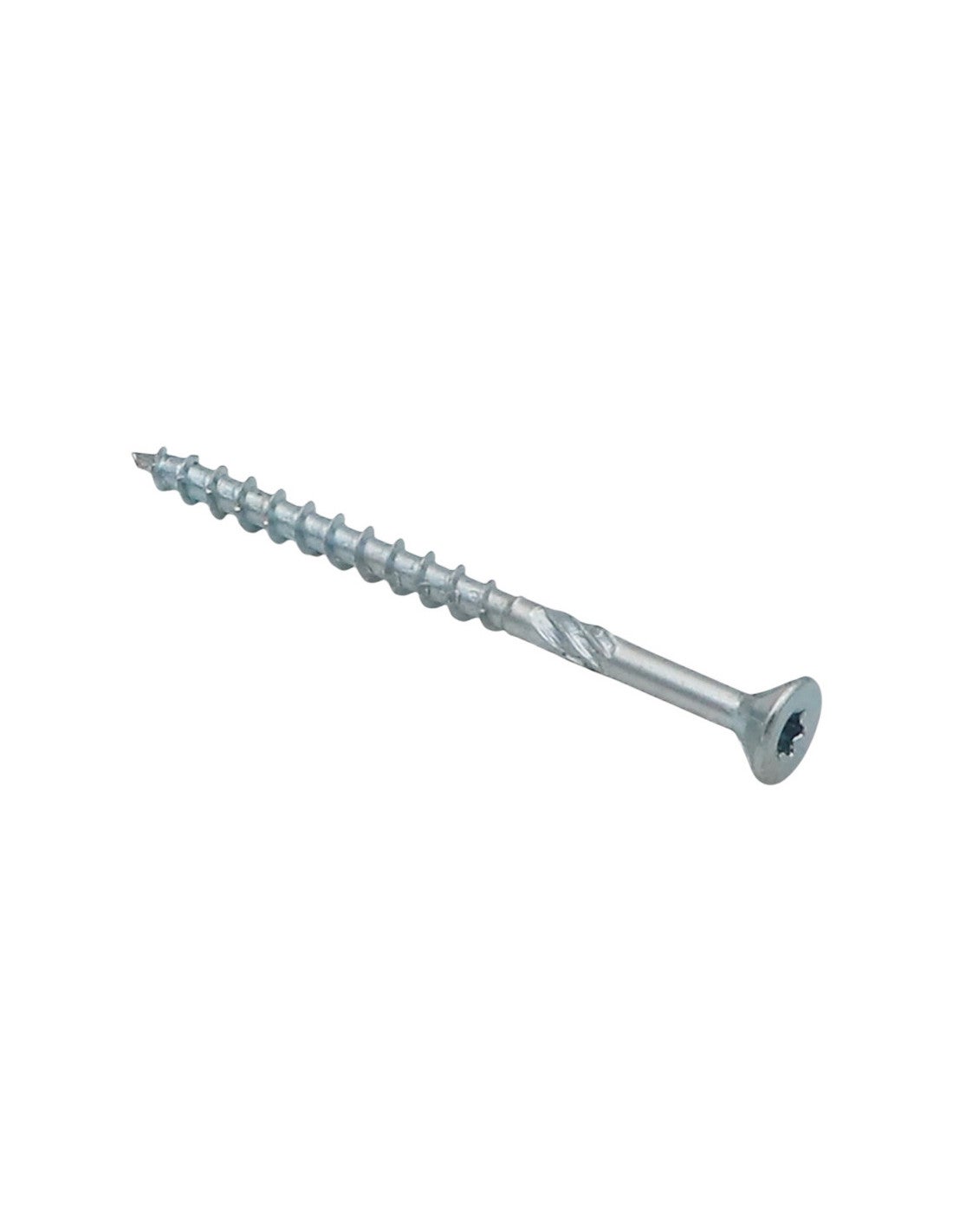 Vis charpente TEKOR Tête fraisée TF Cranté TORX T25 5X100 Filetée sur ...
