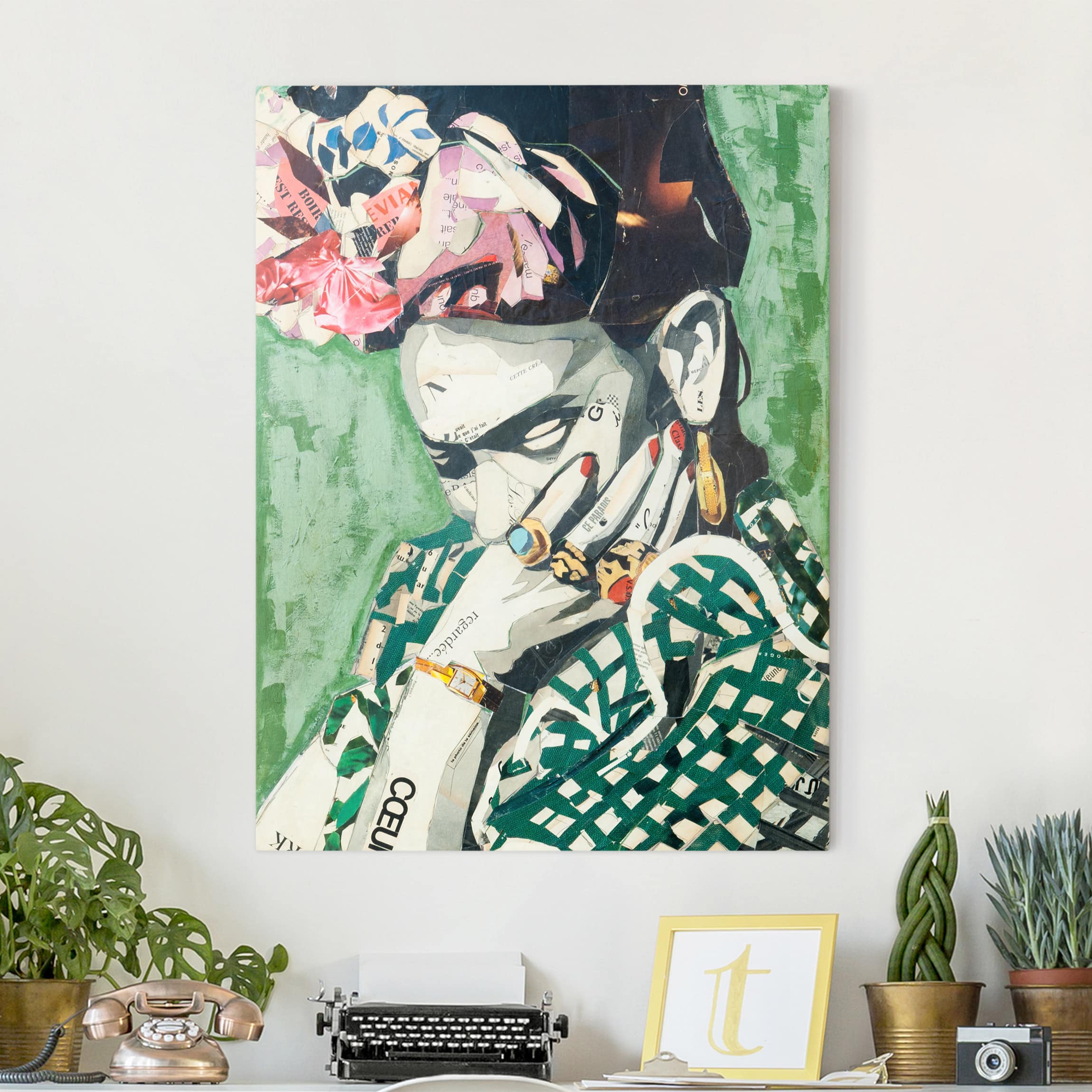 Tableau Sur Toile ARTTOR 120x80 Cm – Personnes Minimalistes Jumeaux – Noir Et Blanc
