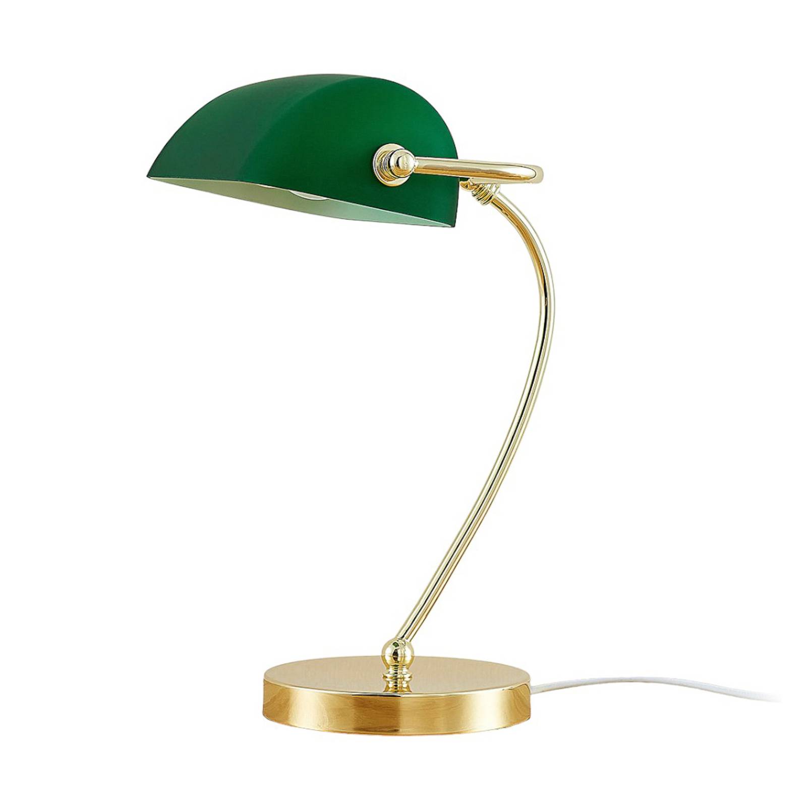 Lucande lampe à poser Amona, noir, textile, 69 cm, tripode, Lampe à