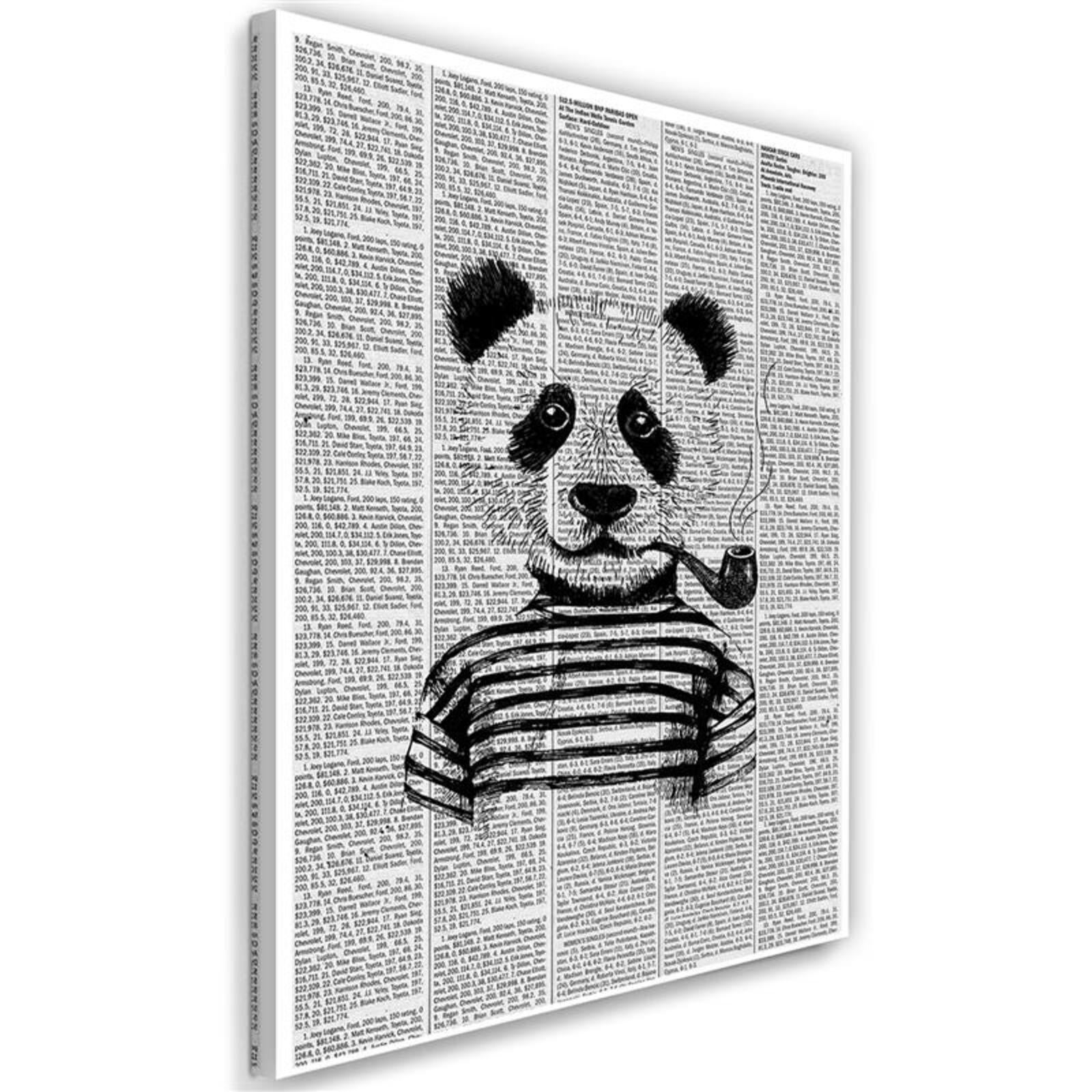 tableau-panda-dans-le-journal-80-x-120-cm-leroy-merlin