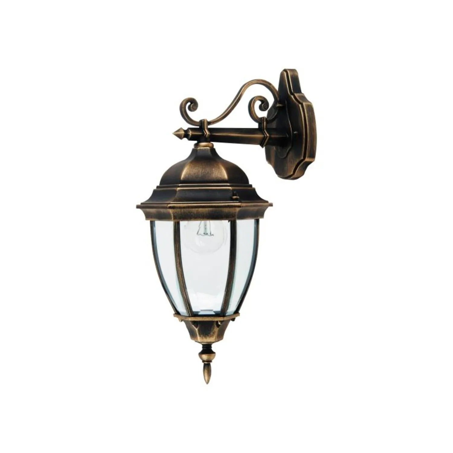 Kinkiet zewnętrzny Toronto antyczne złoto 1xE27x60W wym:49x20,5x27cm IP44 Rabalux