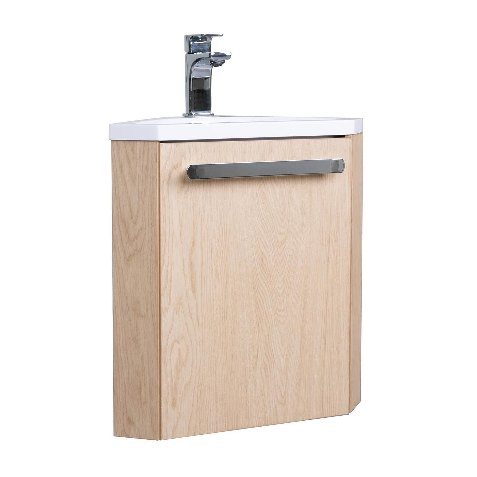 Meuble lave-mains SKINO + robinet chromé - 2