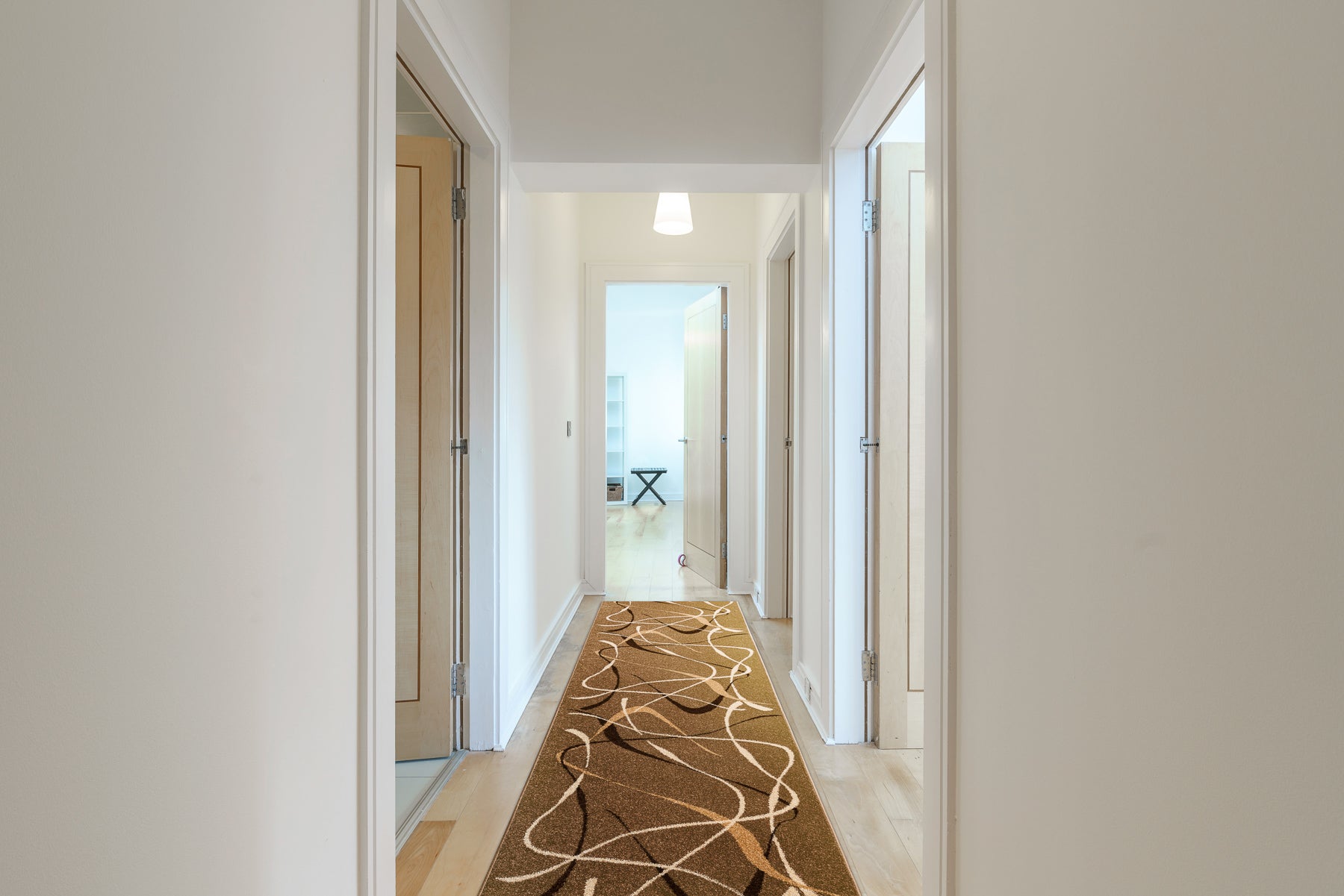 Chodnik KARMEL FRYZ - CHOCO orzech 90 cm 90x250 cm - 4