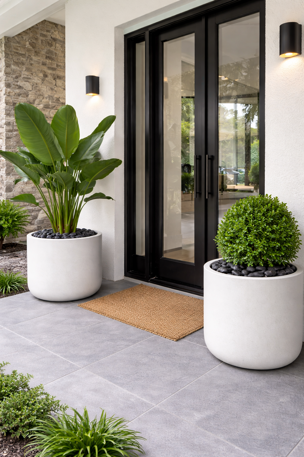 Piedras Negras Decorativas 40-60 mm Negras 20 Kg | Para Jardín Interior y Exterior - 3