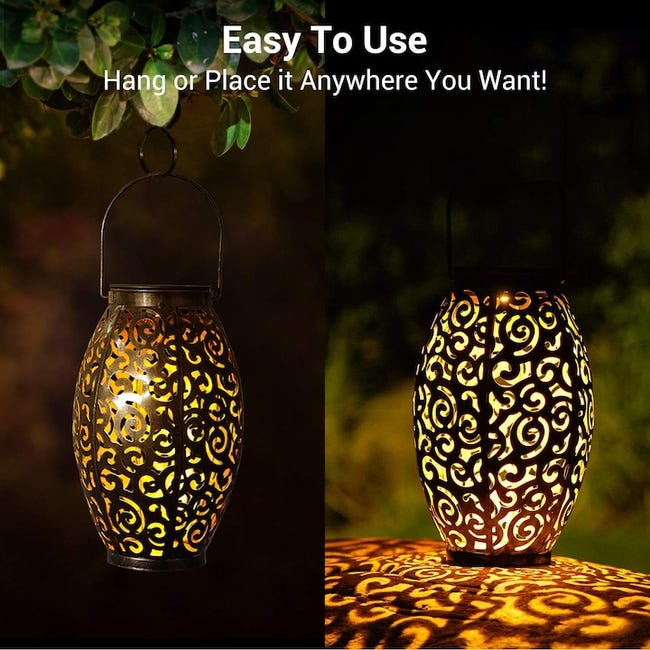 1 confezione da 1 lampada solare per esterni da appendere al giardino, lanterne solari impermeabili per esterni, lampadina Edison design retrò per passaggio, cortile, prato, decorazione per patio 1 confezione da 1 lampada solare per esterni da appendere al giardino, lanterne solari impermeabili per esterni, lampadina Edison design retrò per passaggio, cortile, prato, decorazione per patio