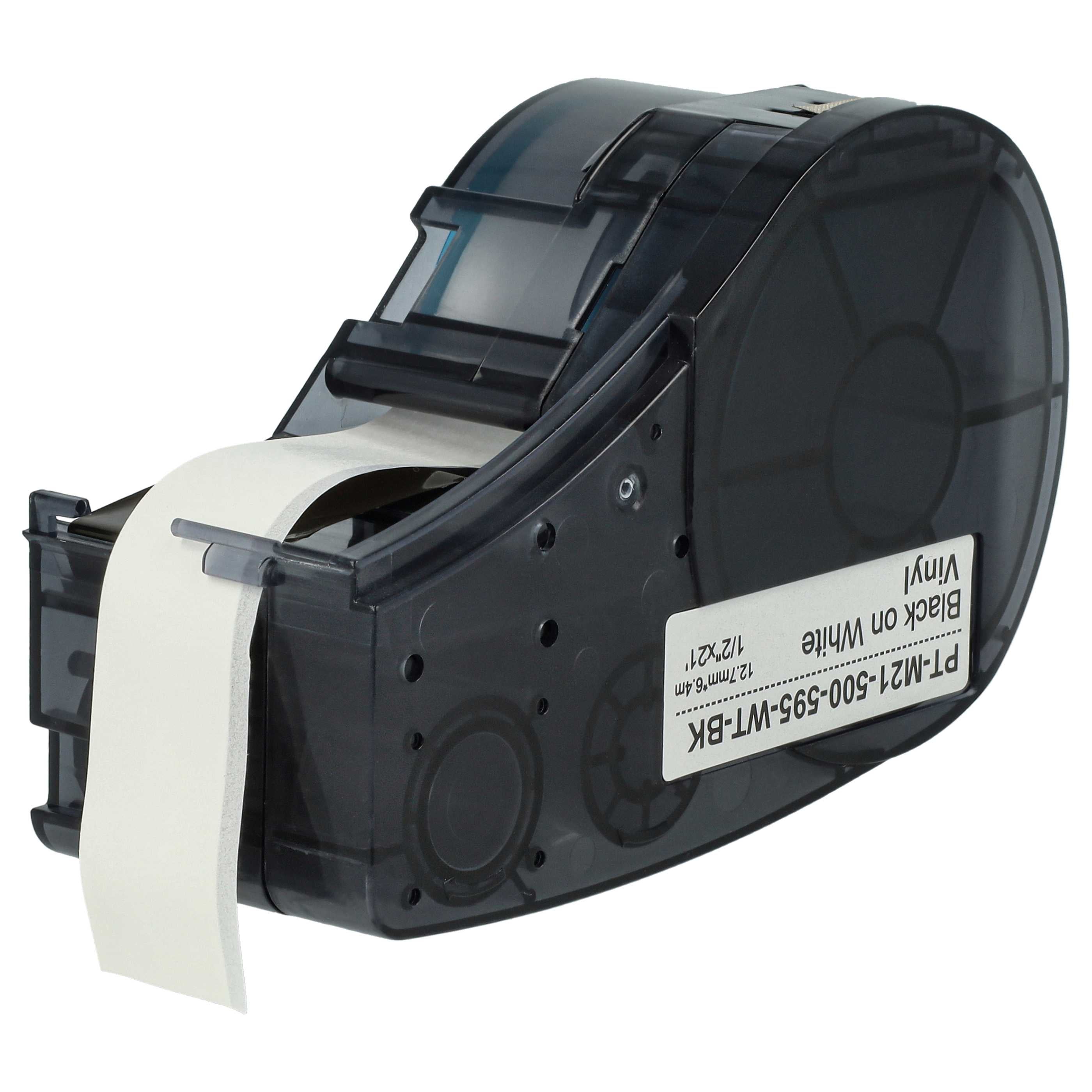 Cartouche à ruban pour Brady BMP21-LAB IDPAL M210 LABPAL BMP21 Plus