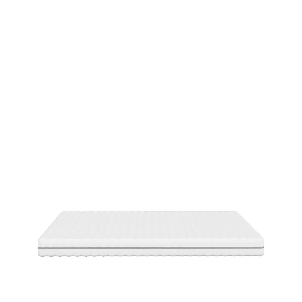 Materac piankowy vidaXL 200x200 cm biały komfortowy i trwały