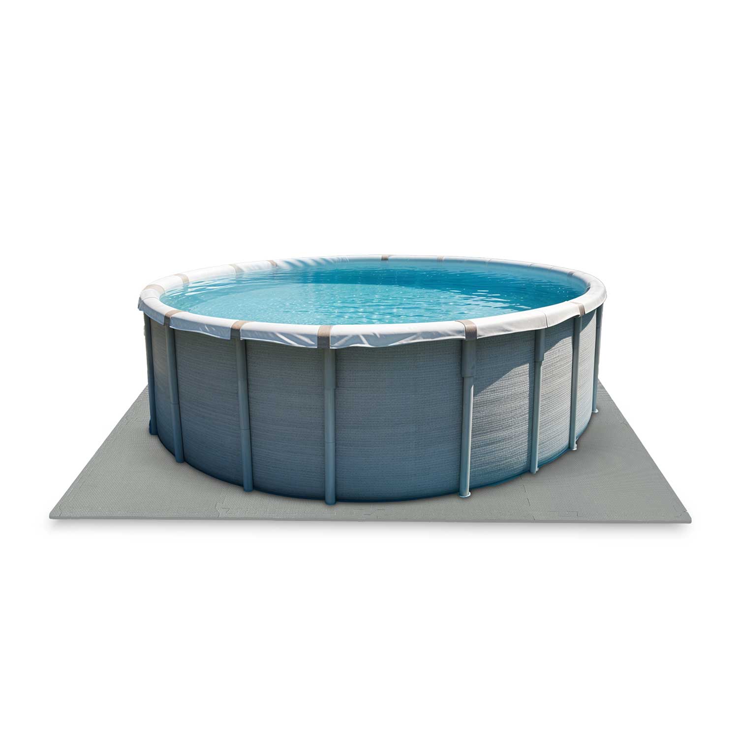 Tapis en mousse pour le puzzle de la piscine 50 x 50 cm 8 pièces - 7