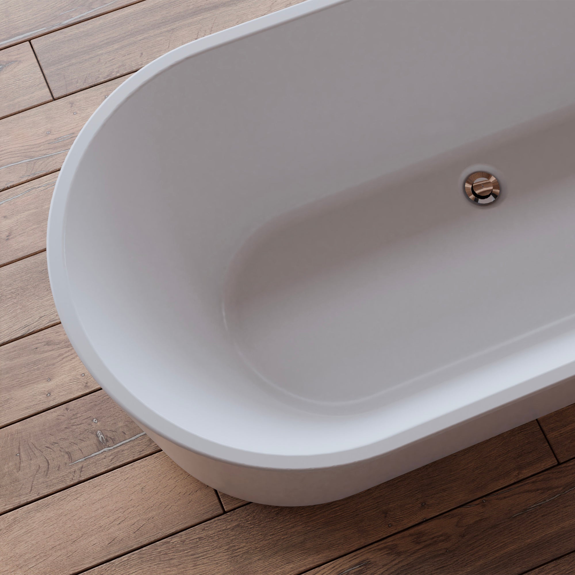 Baignoire Ilot Jade 170 blanche 170 x80 x58 cm, by SPALINA - 9