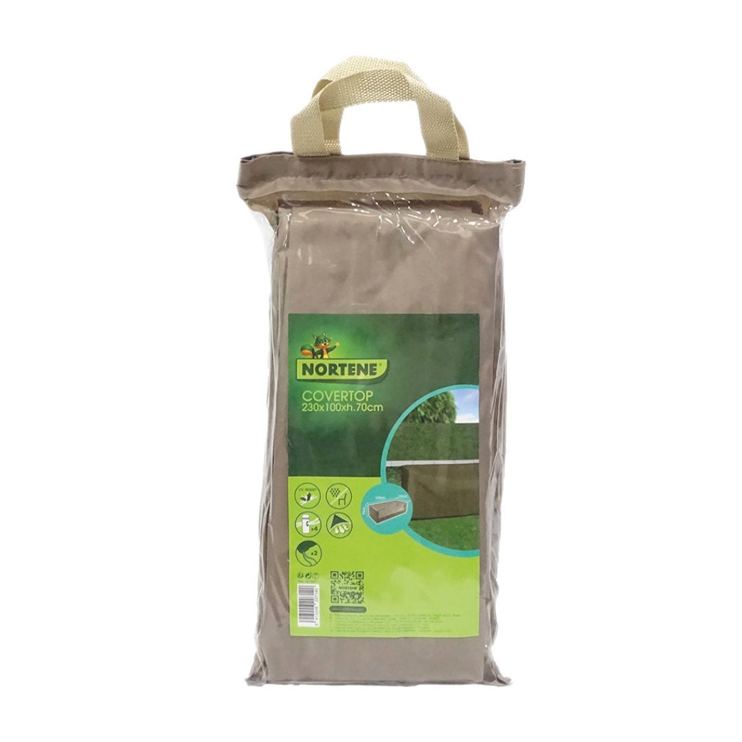 Housse de protection en polyester pour canapé 3 places - 230 x 100 x 70 cm - g/m2 - 3