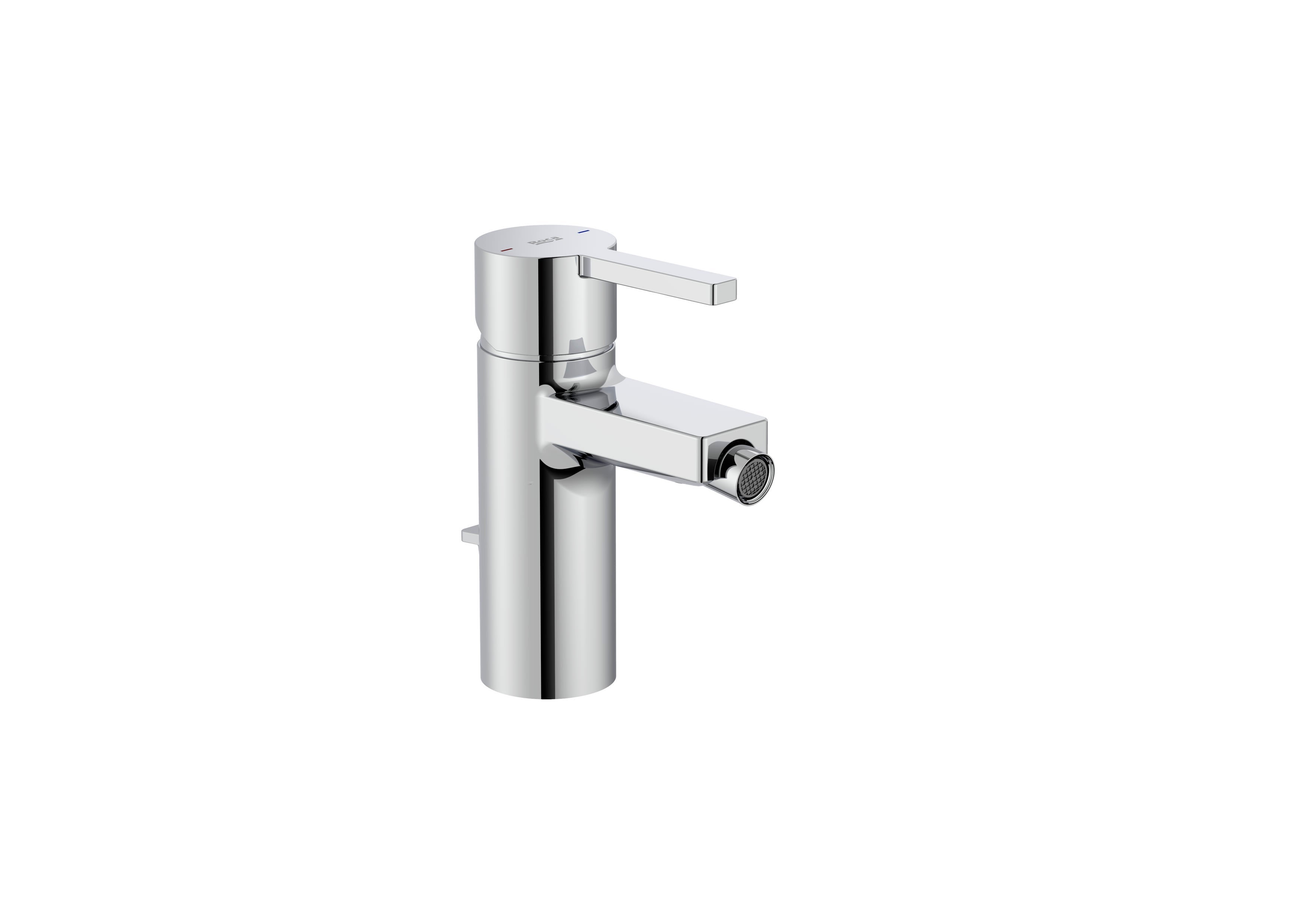 Baterie bideu Roca A5A6096C00, 0.7 bar, 35 mm, 152 mm, 100 mm, 350 mm, 1 orificii instalare, 3/8 dimensiune racord, Crom