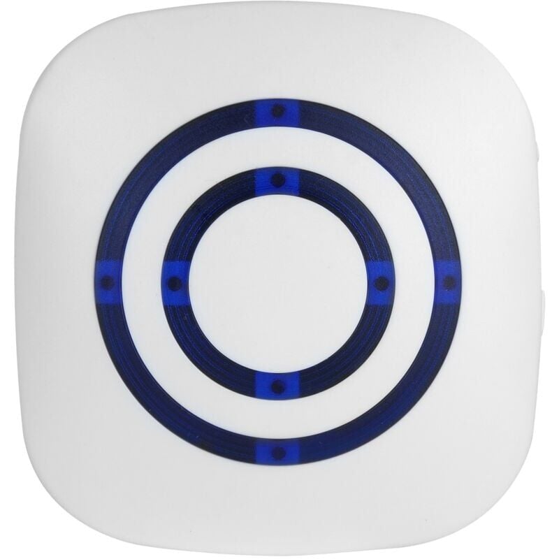 Sonnette sans Fil Kit de Carillon de Porte Electrique avec 1 Récepteur et 1 Détecteur de Mouvement PIR Sécurité avec 38 Mélodies au 3 Niveau Volumes - 4