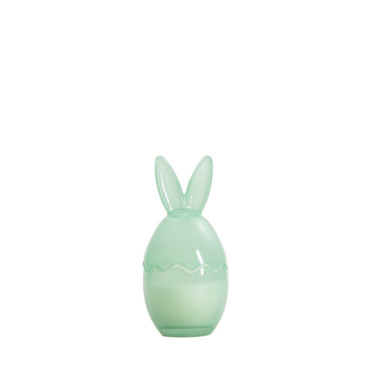 Świeca zapachowa RABBIT zielona 100 g HOMLA