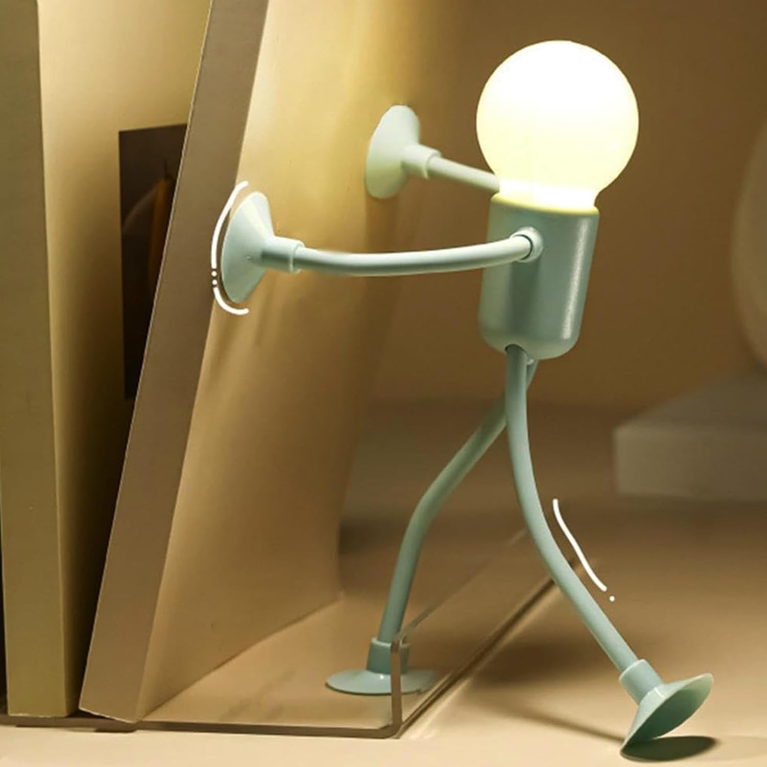 Lampka nocna dla dzieci, dwuczęściowy zestaw lampek nocnych LED, lampka nocna, lampka nocna do pokoju dziecięcego, różowo-niebieska - 6