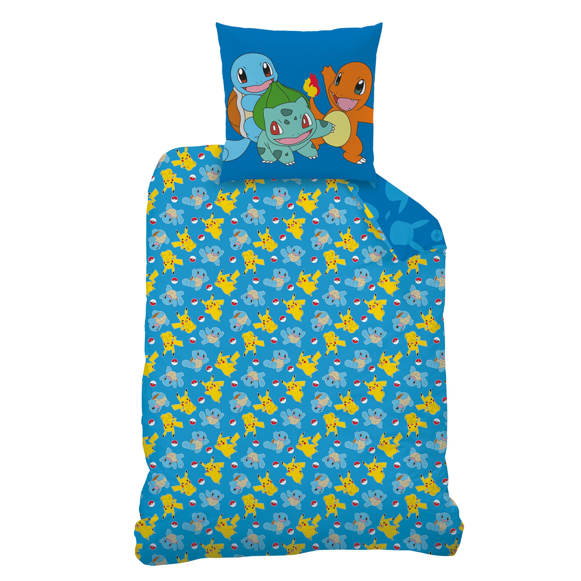 Parure de lit imprimée 100% coton, POKEMON GOODBYE - 4