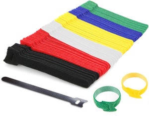 Lamicall Clip Organizzatore Cavi Da Scrivania - 6 Pezzi Autoadesive Per HDMI, USB, Ricarica