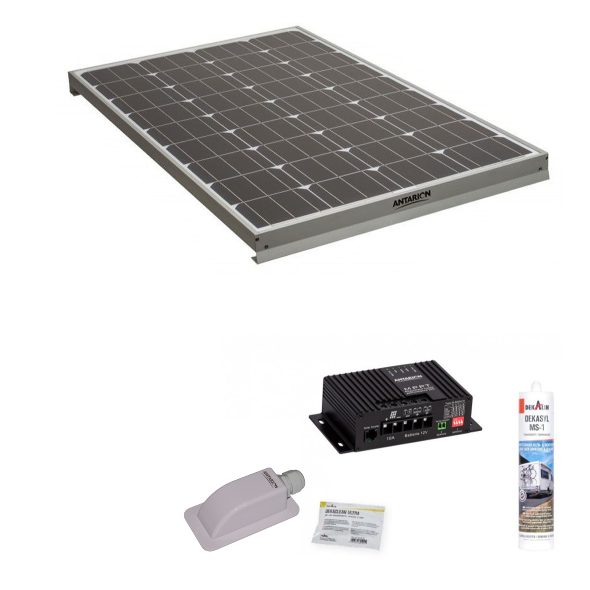 Régulateur Solaire MPPT 10A 160W | Charge Batterie 12V/24V | Pour Camping-Car, Van, Bateau