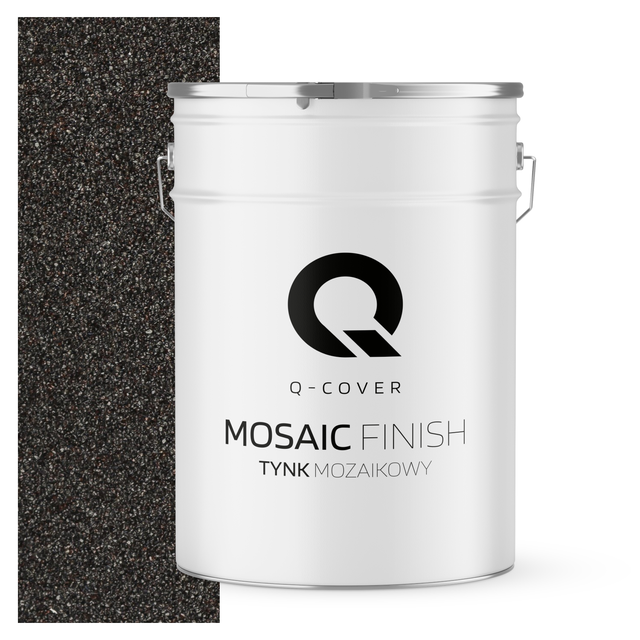 Tynk Mozaikowy Q-Cover Brązowy ciemny M84 25KG