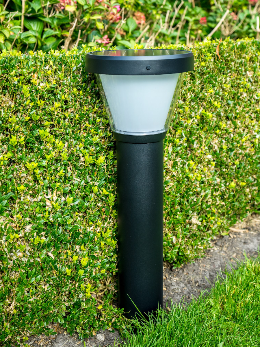 Lámpara solar Iplux® Oslo con pie de 38 cm - Alta calidad - Duración de combustión 15 horas - 7