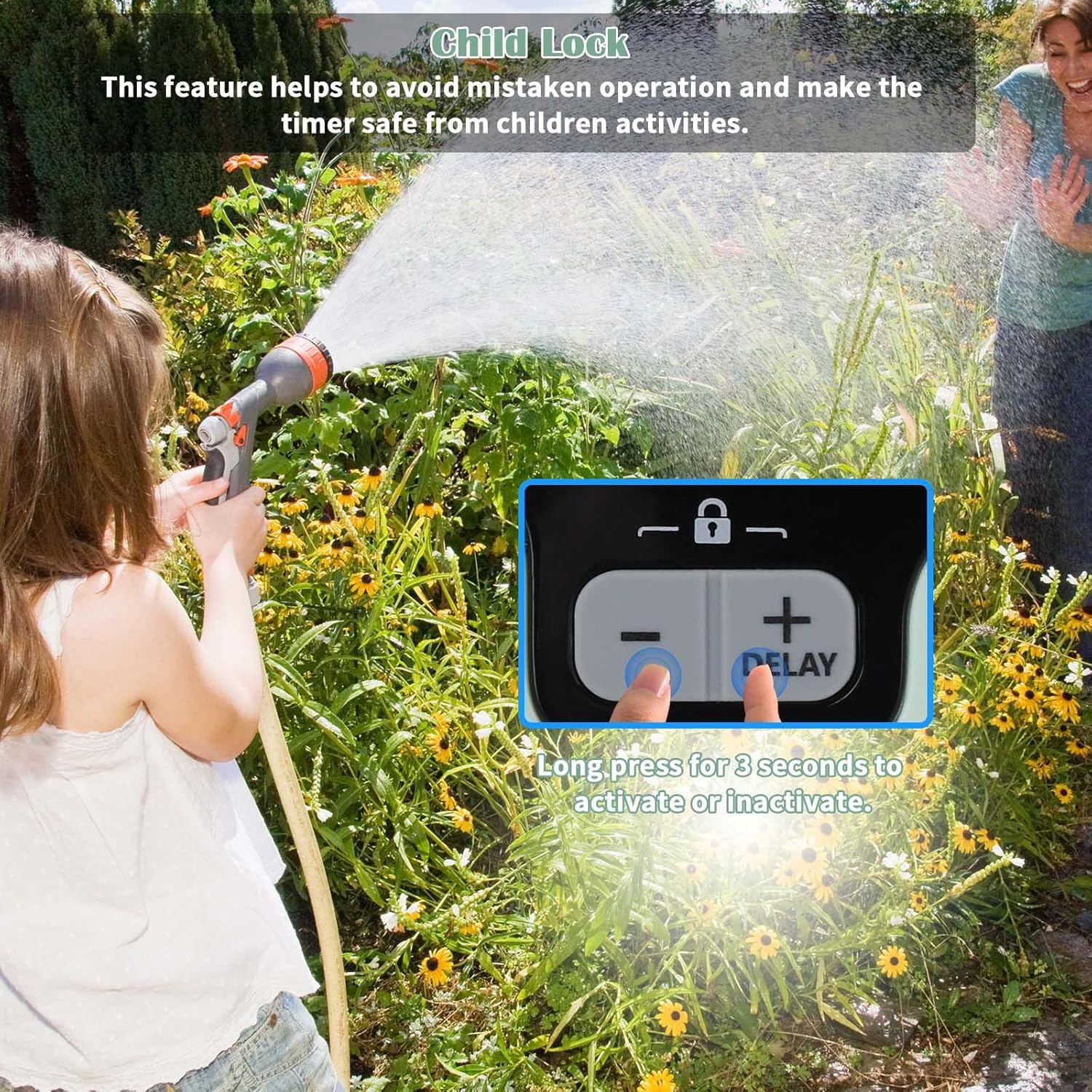 Programmateur Arrosage Automatique Minuteur Arrosage Goutte à Goutte, Imperméable et Utilisé à l'extérieur, Irrigation pour Jardin Ferme - 5