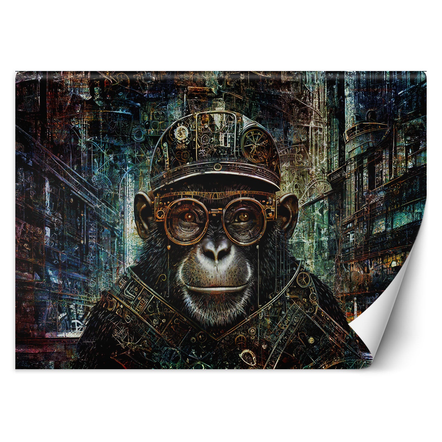 Fototapeta, Abstrakcyjna małpa 150x105
