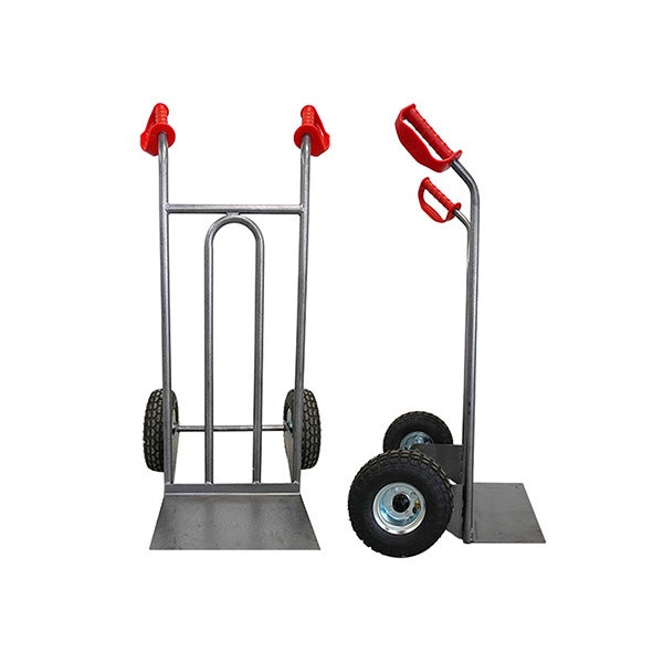 Diable acier pour chantier - Tout terrain - Roues gonflables - Charge max 250kg - DDPO2-RG - 5