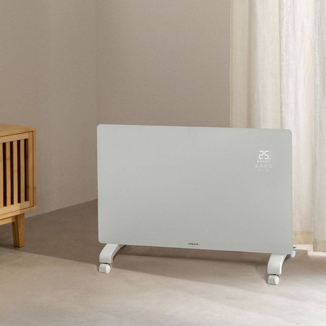 CREATE - WARM CRYSTAL 2000W - Convector eléctrico de cristal con WiFi
